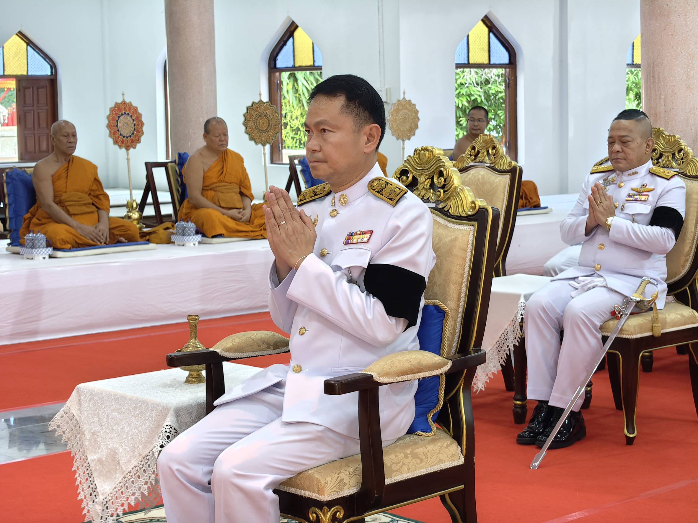 title - วันที่ 25 มิถุนายน 2569 นายประเสริฐ กาญจนเกียรติกุล ปฏิรูปที่ดินจังหวัดบุรีรัมย์ พร้อมด้วยข้าราชการ และเจ้าหน้าที่ ส.ป.ก.บุรีรัมย์ ร่วมพิธีบำเพ็ญกุศลในวาระครบ 15 วัน (ปัณรสมวาร) แห่งการสิ้นพระชนม์ สมเด็จพระเจ้าลูกเธอเจ้าฟ้าพัชรกิติยาภา นเรนทิราเทพยวดี กรมหลวงราชสาริณีสิริพัชร มหาวัชรราชธิดา